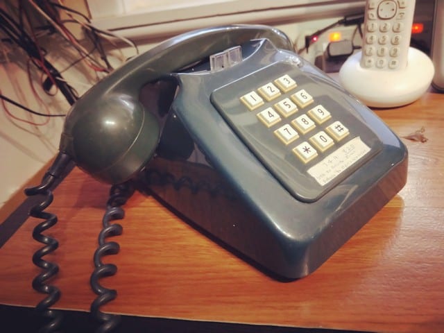 1970s Telecom push button phone