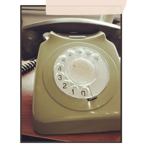 Excellent green dial phone